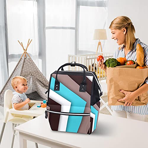 Модерен Дизајн На Материјал Торби За Торби За Пелени Ранец За Мумии Торба За Пелени Со Голем Капацитет За Нега На Бебиња