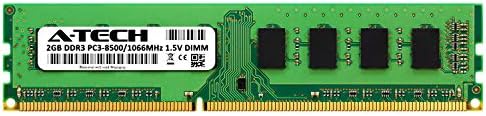 Замена на A-Tech 2 GB RAM меморија за клучна CT25664BA1067 | DDR3 1066MHz PC3-8500 1.5V UDIMM Non-ECC 240-PIN DIMM Memory Module