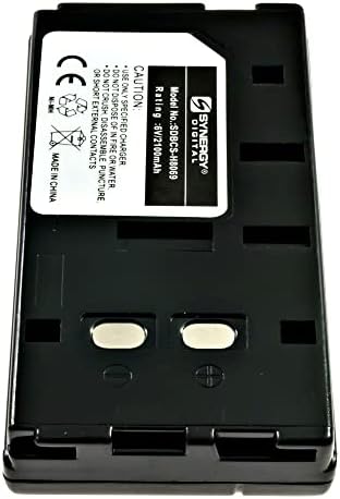 Синергија дигитална батерија за камера, компатибилна со Sony CCDTR410E камера, ултра висок капацитет, замена за батеријата Sony NP-55