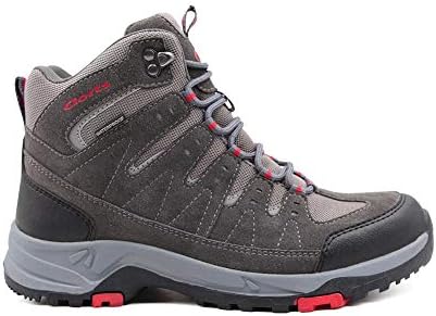 Clorts Premium Mens High Whigh Whiking Водоотпорни чизми | Совршено за наш ранец за ранец за патеки за пешачење чевли