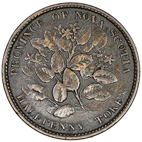 1856 година на Хитон нане Нова Шкотска КМ5 букет од мајори 1/2 продавач на денар добро