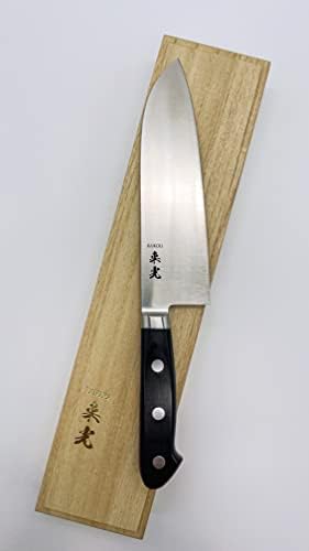 Јапонски нож за готвачи Сантоку: Три доблесни сечила | Мулти-комунален нож за готвачи, автентично сечило направено во Јапонија