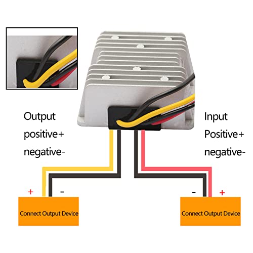 Регулатор на конвертор на водоотпорен конвертор од 120W 48V 36V до 12V Адаптер за напојување на електрична енергија за напојување на конверторот