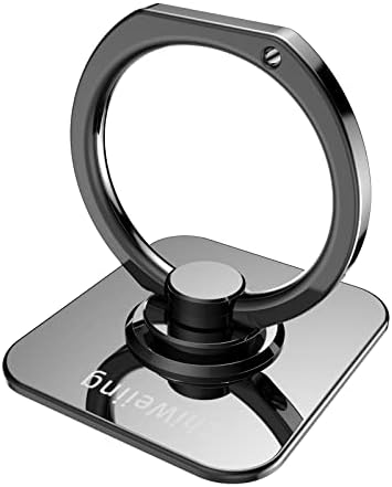 Chiweiing Телефонски прстен мобилен телефон држач за прстен 360 степени ротација на цинк легура и дното на дното на не'рѓосувачки челик