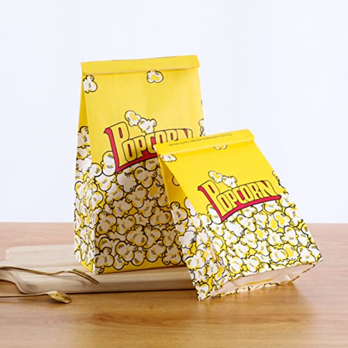 Bestonzon Popcorn Tags Масовни кутии за подароци 50pcs пуканки хартија филмови ноќни пуканки кутии хартија закуски торби пуканки за омилени кутии