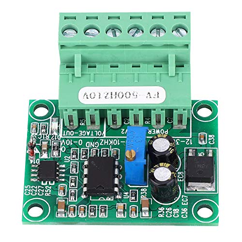 Фреквенција на модул на конвертор на напон, модул на конвертор на фреквенциски напон од 0 до 500Hz до 0 до 10V дигитален до модул за аналогни