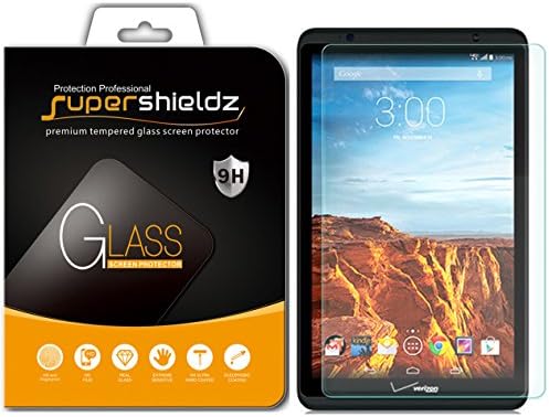 SuperShieldz дизајниран за Verizon Ellipsis 8 Заштитен стаклен екран заштитник, анти -гребење, без меурчиња без меур