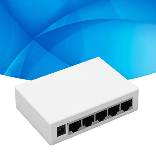 Сплитер за десктоп Етернет, Етернет мрежен прекинувач лесен за употреба 5 порта стабилна за игра игра 1000м