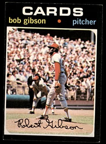 1971 Топпс # 450 Боб Гибсон Сент Луис Кардиналс VG/EX Cardinals
