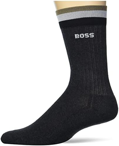 Шефови со цврсти големи лого чорапи со ребрести лого