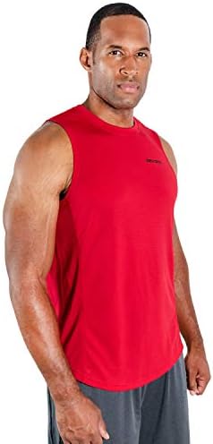 DevOps 3 пакуваат машки мускулни кошули без ракави за вежбање на теренк за вежбање во теретана на врвот