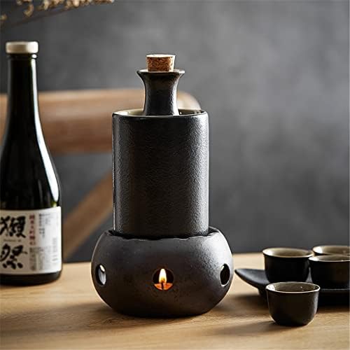 Трексд рачно изработена керамика колк колк сет класичен јапонски стил ретро креативен саксиски чаши поставени домашни колкови за пијалоци алколни