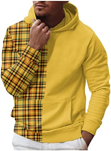 Машка руно пуловер мода удобна блуза обична средна тежина со двојки од врвна лабава маичка за печатење