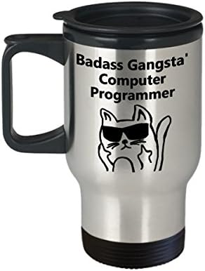 Кригла за патувања за кафе -компјутерски програмер за гангста “