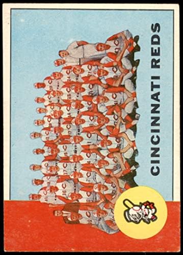 1963 Топпс 63 Тим на Црвените Црвени црвенини Екс+ црвени