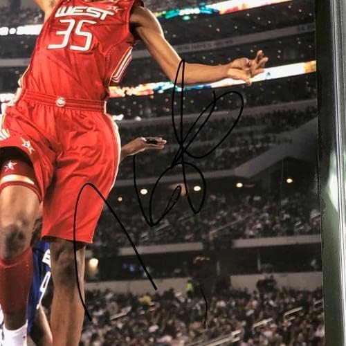 Кевин Дурант потпиша 8x10 Фото PSA/DNA Encapsulated Auto Grade 10 Gem Mint - Автограмирана НБА фотографии