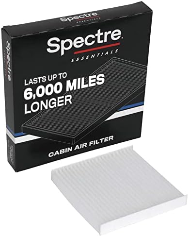 Specter Essentials Cabin Air Filter By K&N: Premium, 50-процентно подолг живот: Fits Select 2011-2018 Jeep Wrangler, SPC-1010
