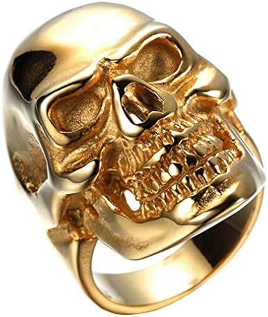 Хиџонс машка накит од не'рѓосувачки челик прстен