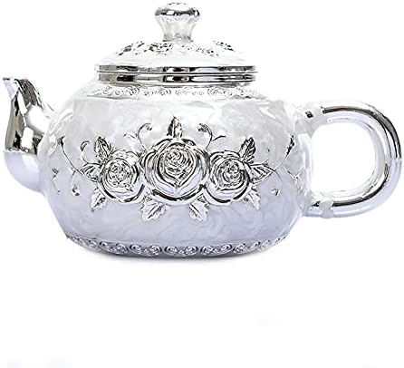 Сет за кафе/чаша чаша DINQ/чаша чаша, со рачно изработена сребрена чајник, чај сад, чаша чај, попладневен чај, забава, сет на церемонија