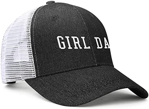 Девојче ќерка тато капа за мажи татковци Ден роденденски подароци од ќерка за татко татко Папа извезена