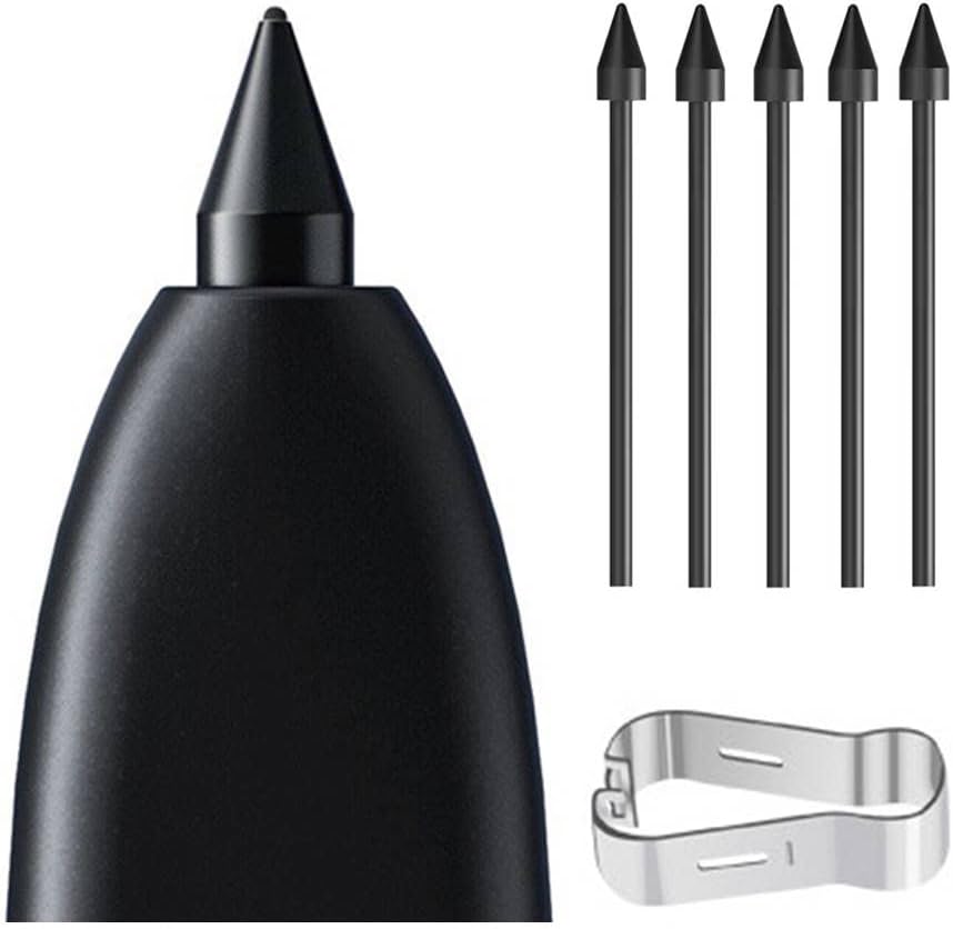 5 парчиња меки совети/грицки за Samsung Galaxy S23 Ultra S Pen Nibs замена на меки грицки [0,7 mm] [4096 сензор за притисок] за Samsung Galaxy