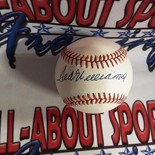 Тед Вилијамс автентичен потпишан бејзбол автограмирал JSA/LOA - Автограмирани бејзбол