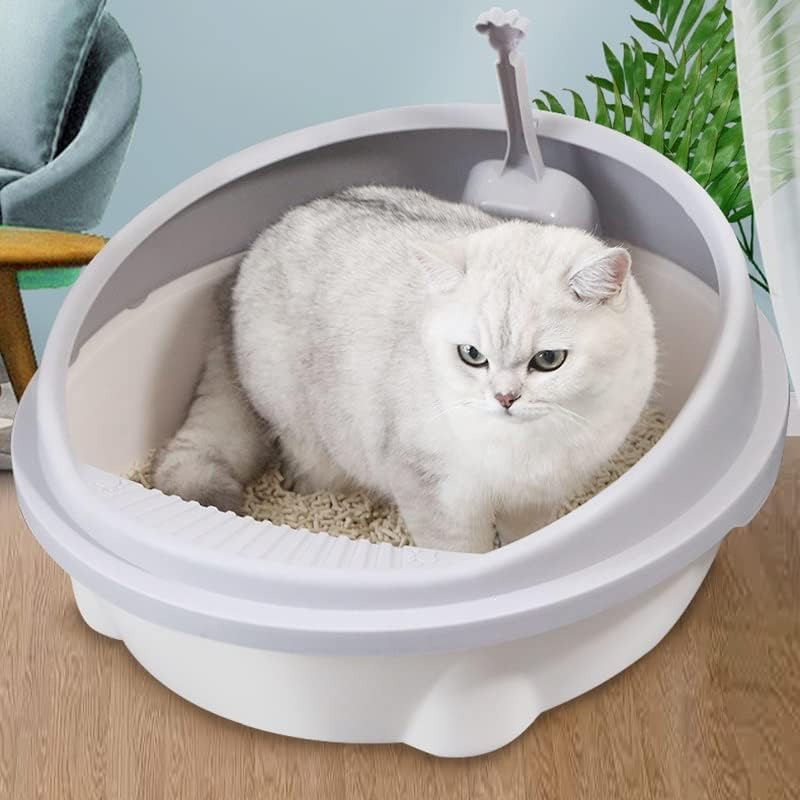 Тддгг Полузатворена Кутија За Песок За Отпадоци Лажичка Против прскање Преносни Големи Отворени Мачки Постелнина Голем Простор Миленичиња