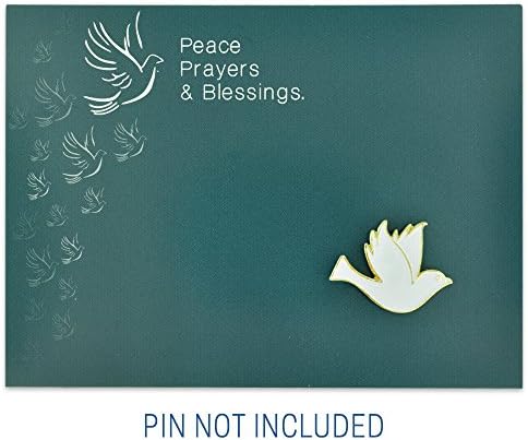 Картичка за презентација на мирот Pinmart Dove