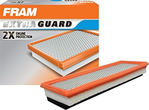 Fram Extra Guard Flexible Panel Ingine Filter Air Filter, лесна инсталација W/ Напредна заштита на моторот и оптимални перформанси,