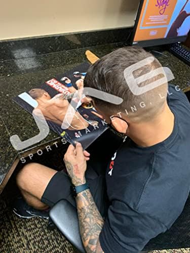 Dustin Poirier Autographed потпишана испишана 16x20 Photo UFC JSA Conor McGregor