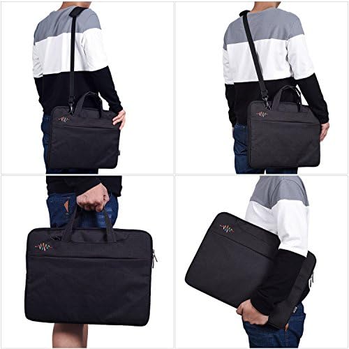 13-15,6 инчи лаптоп ракав случај жени мажи за рамо за торбичка за месини за торба за гласини за преносна торба за преносна чанта