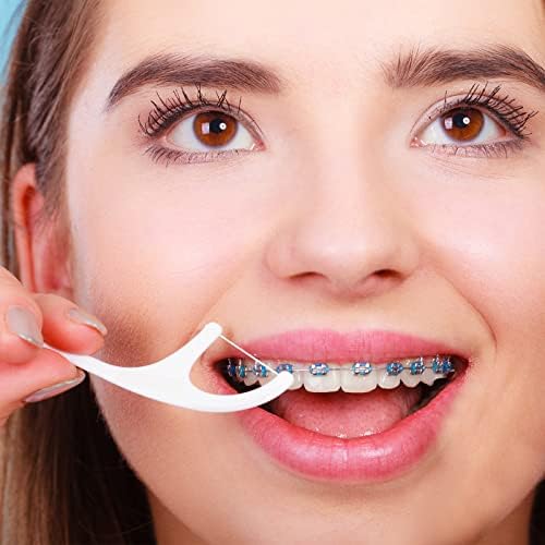 24 пакувања Стоматолошки конец избира висока цврстина Силна еластичност чепкалки за заби се држи со преносни куќишта за патни и заби