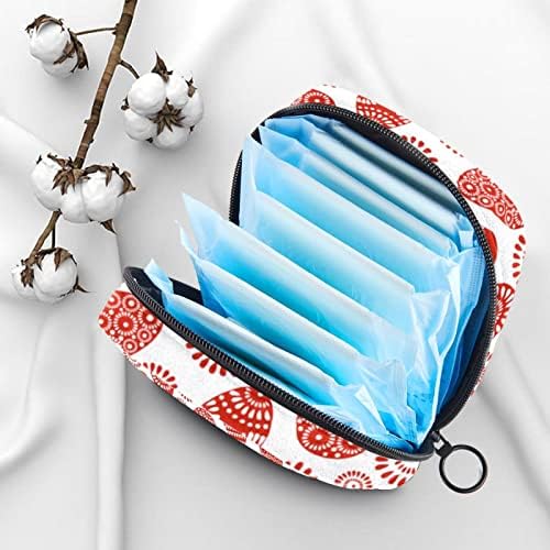 Санитарна торба за складирање на салфетка, преносна санитарна салфетка за чување на салфетка за еднократна употреба на менструална чаша со торбичка