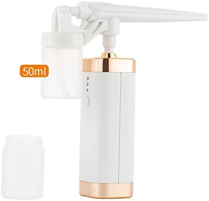 Комплет за воздушна четка за шминка AHEUANPIUS, 50мл Нано магла Airbrush USB Charge Mini Air Compressor Spray Pun