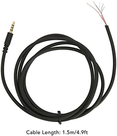 Поправка на слушалките за замена на JOPWKUIN, сервис за игри за поправка на слушалки за поправки на висока јачина PU SHELL стабилен сигнал на јадрото за глави за игри