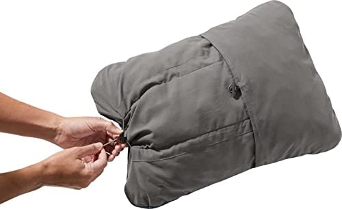 Перница за компресибилно кампување со термо-одмор и перница за ранец