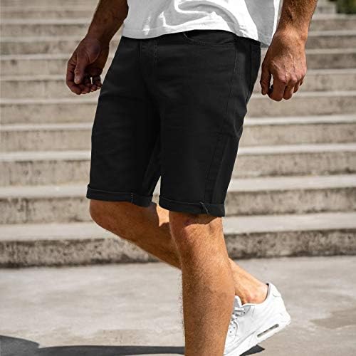 Xiloccer шорцеви за мажи 2021 Менс карго шорцеви летни обични фитнес дупка искинати спортски шорцеви панталони џогери панталони подарок
