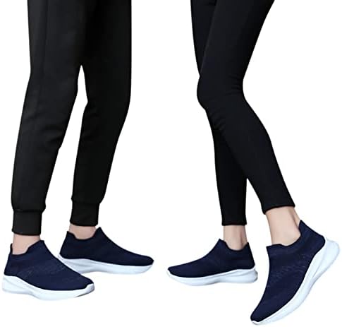 Трчање Спортски Патики Мажи Жени На Модни Мрежести Чевли За Дишење Патики Со Високи Потпетици Клинови Патики За Жени