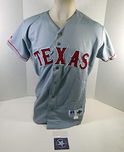 1995-99 Игра во Тексас Ренџерс издадена Греј Jerseyерси 46 DP22155 - Игра користена МЛБ дресови