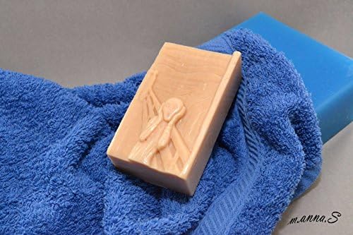 Вреска силиконски калап сапун восочен гипс смола глина Едвард Мунч