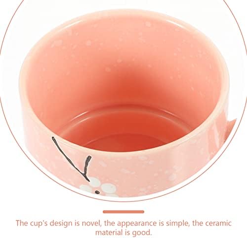 Cabilock кафе чај чај сет керамички чаши за кафе, поставени цветни порцелански еспресо чаши капучино чаши со метал стојат големи чаши за редење