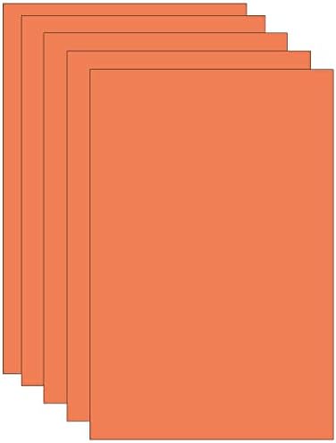 Спектар Делукс крварење уметничко ткиво, портокалово, 20 x 30, 24 листови по пакување, 5 пакувања