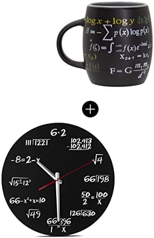 Decodyne Mathиден часовник и математички кригла, 15 мл. Виртуелен пакет за кафе