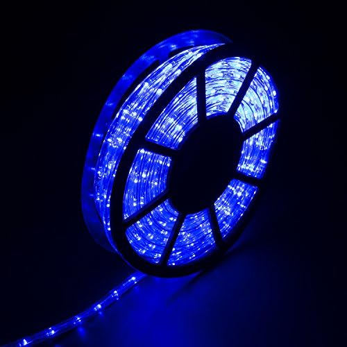 Walcut 50ft LED јаже светло, сина 540 LED диоди во затворен простор на отворено декоративна забава Божиќна празничка ресторан светло светло