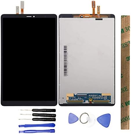 Jaytong LCD дисплеј и замена на дигитализатор на екран на допир со бесплатни алатки за Galaxy Tab A 8.0 2019 SM-P205 P205 Црно