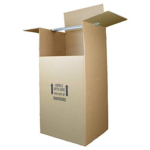 18 кутија за гардероба | изработена за брановидна кутија за гардероба | секоја | достапни опции за повеќекратна големина на располагање