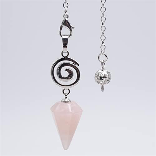 Sharrb Amulet Divination Pendulum природен камен духовен конус за лекување кристално кристално нишало wicca медитација чакра 1