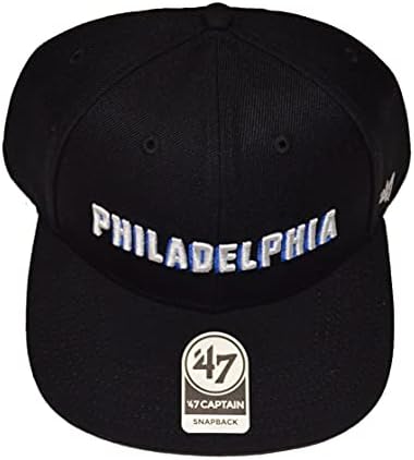 '47 Бренд Сигурен шут Капетан прилагодлива капа - НБА, структурирана 6 -панел, рамен бејзбол капа