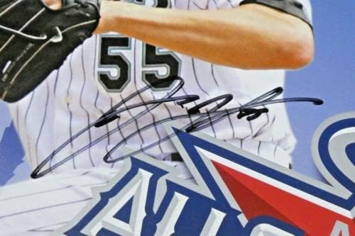 Ханли Рамирез oshош nsонсон го потпиша налепницата за автентикација на сите starвездички постер MLB - Автограмирани фотографии од MLB