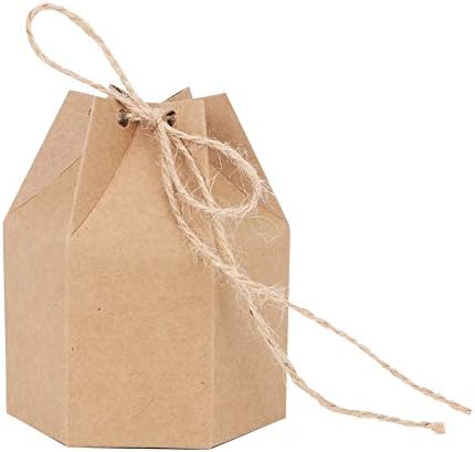 Кутии За Бонбони јосу, 50 Парчиња Кесички За Бонбони Иновативни Самостојни Картонски Кутии За Подароци Торба За Подароци Со Кутија